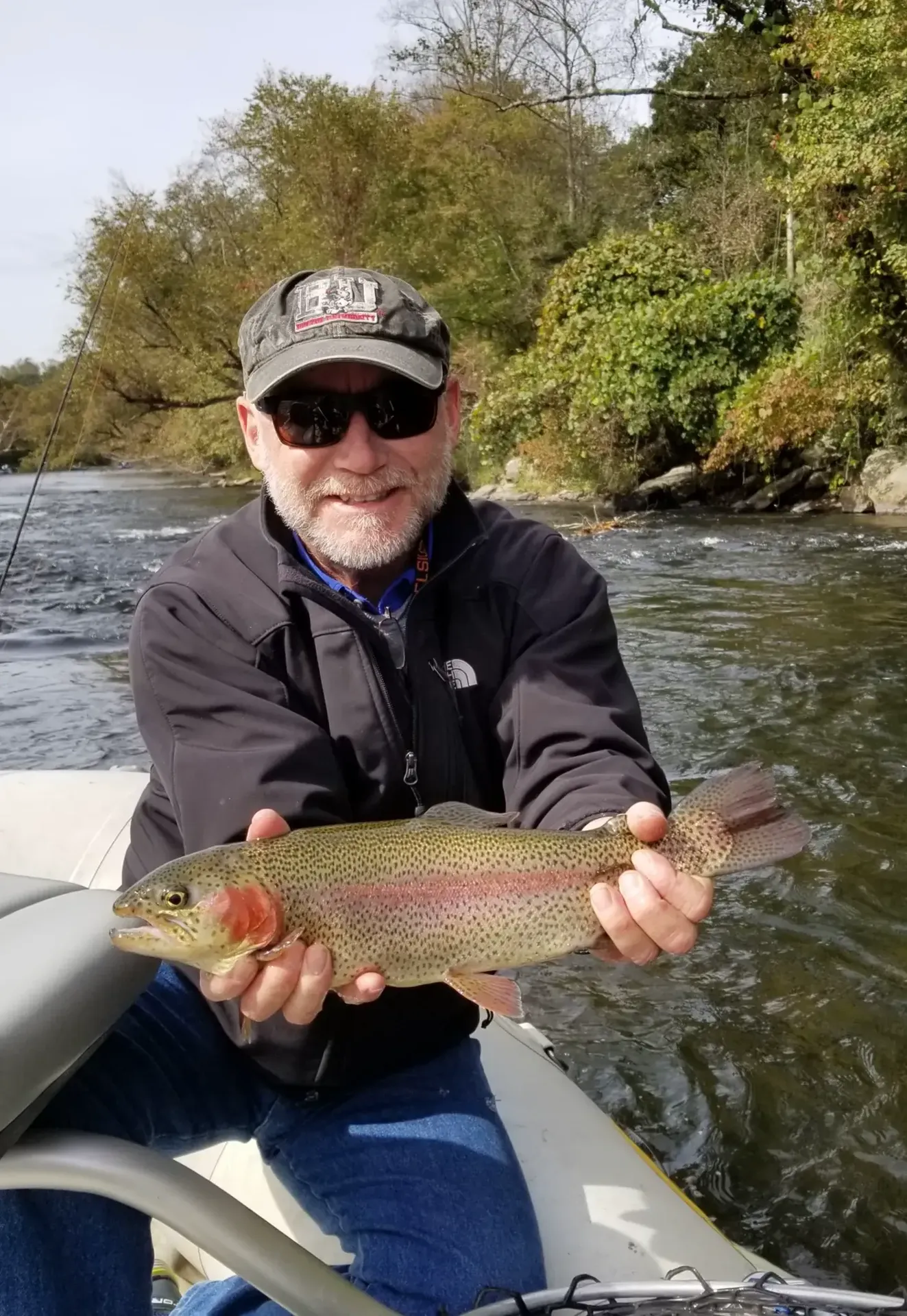 Client with rainbow trout