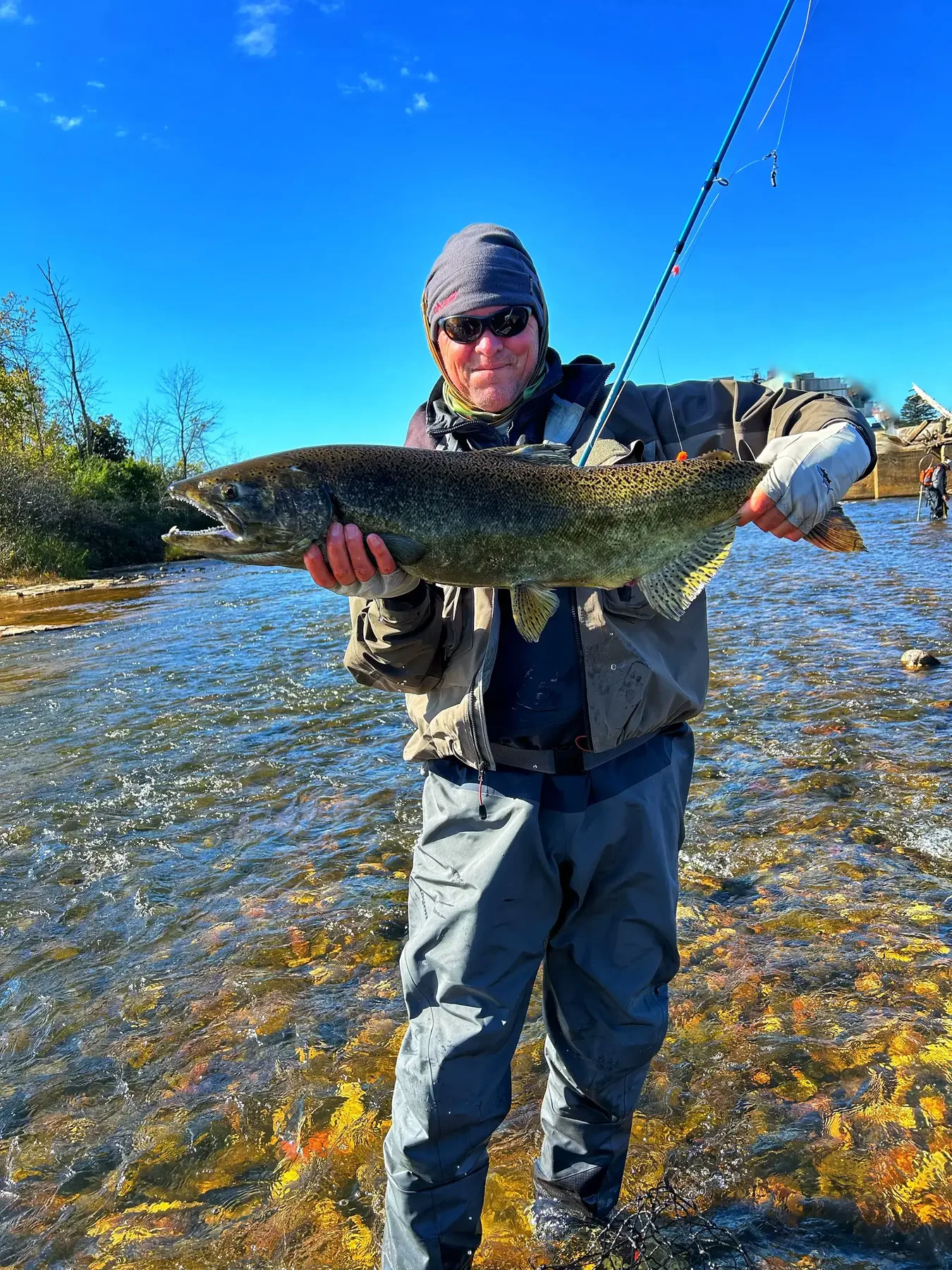 Guided wade trip, Western NC