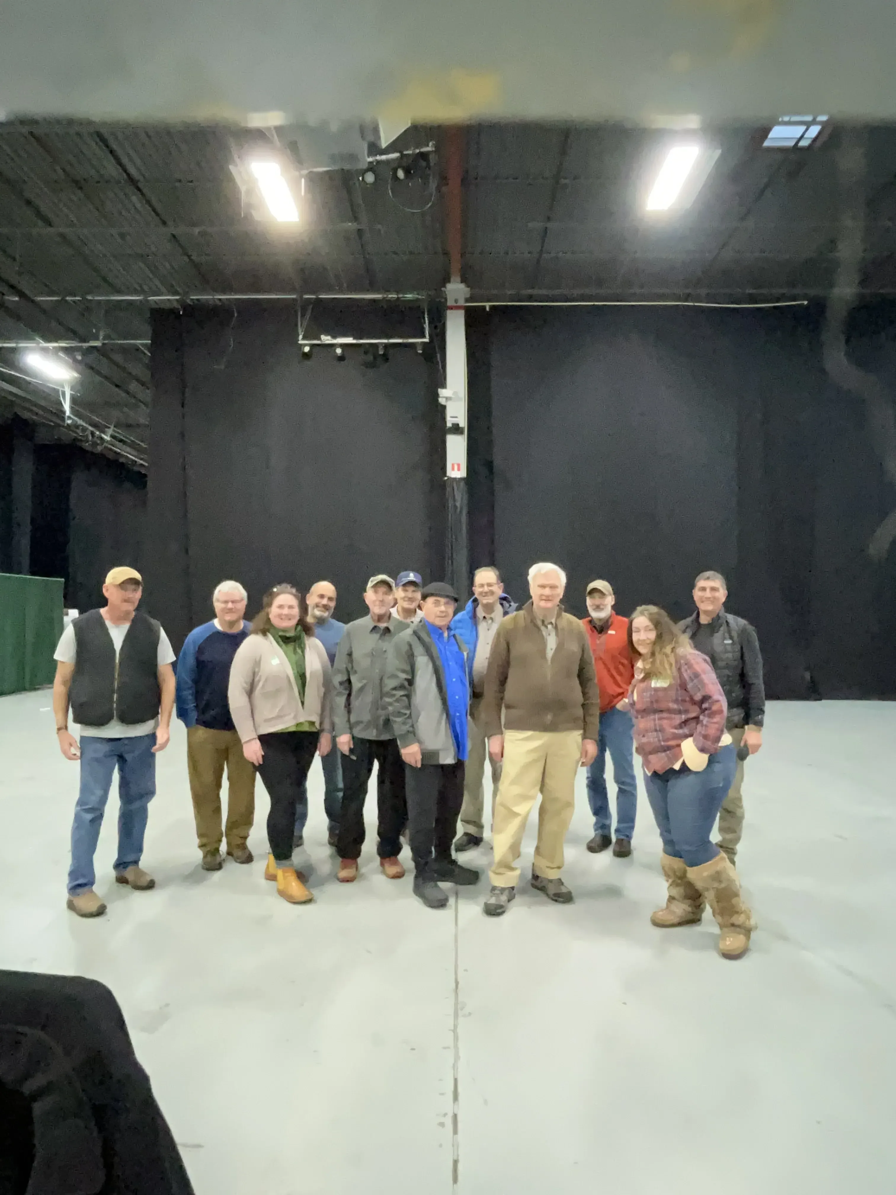 Group photo from a Fly Casting Masterclass Program