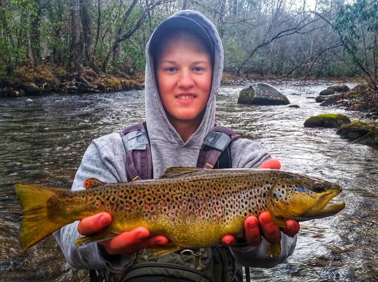 jon guided wade trip deep creek